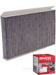 Ryco Cabin Air Filter Activated Carbon RCA289C + Service Stickers