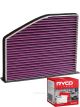 Ryco Cabin Air Filter Microshield RCA149MS + Service Stickers