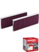 Ryco Cabin Air Filter Microshield RCA174MS + Service Stickers