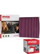 Ryco Cabin Air Filter Microshield RCA242MS + Service Stickers