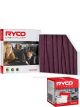 Ryco Cabin Air Filter Microshield RCA404MS + Service Stickers