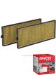 Ryco Cabin Air Filter N99 MicroShield RCA107M + Service Stickers