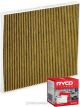 Ryco Cabin Air Filter N99 MicroShield RCA185M + Service Stickers