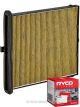 Ryco Cabin Air Filter N99 MicroShield RCA275M + Service Stickers