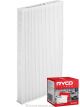 Ryco Cabin Air Filter N99 MicroShield RCA416P + Service Stickers