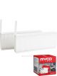 Ryco Cabin Air Filter N99 MicroShield RCA334P + Service Stickers