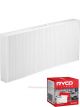 Ryco Cabin Air Filter N99 MicroShield RCA389P + Service Stickers