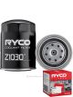 Ryco Coolant Filter Z1030 + Service Stickers