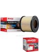 Ryco Flame Retardant Air Filter A1504FG + Service Stickers