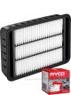 Ryco Flame Retardant Air Filter A1622FG + Service Stickers