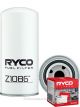 Ryco Fuel Filter Z1086 + Service Stickers