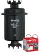 Ryco Fuel Filter MF4 + Service Stickers