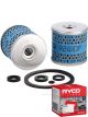 Ryco Fuel Filter R2410P + Service Stickers