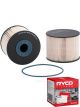 Ryco Fuel Filter R2702P + Service Stickers