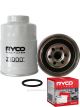 Ryco Fuel Filter Z1000 + Service Stickers
