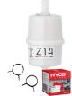 Ryco Fuel Filter Z14 + Service Stickers