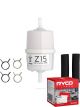 Ryco Fuel Filter Z15K + Service Stickers