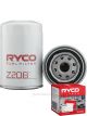 Ryco Fuel Filter Z208 + Service Stickers