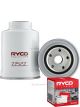 Ryco Fuel Filter Z252Z + Service Stickers