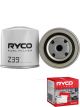 Ryco Fuel Filter Z39 + Service Stickers