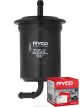 Ryco Fuel Filter Z454 + Service Stickers