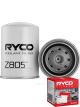 Ryco Fuel Filter Z805 + Service Stickers