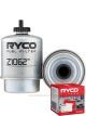 Ryco Fuel Water Separator Filter Z1062 + Service Stickers