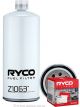 Ryco Fuel Water Separator Filter Z1063 + Service Stickers