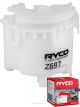 Ryco In-Tank Fuel Filter Z697 + Service Stickers