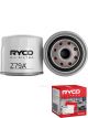 Ryco Marine Oil Filter Z79AMAS + Service Stickers