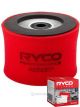 Ryco O2 Rush Performance Air Filter A1350RP + Service Stickers