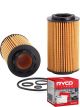 Ryco Oil Filter R2606P + Service Stickers