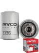 Ryco Oil Filter Z136 + Service Stickers