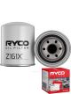 Ryco Oil Filter Z161X + Service Stickers