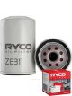 Ryco Oil Filter Z631 + Service Stickers