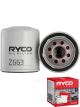 Ryco Oil Filter Z663 + Service Stickers
