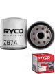 Ryco Oil Filter Z87A + Service Stickers