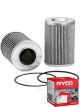 Ryco Oil Filter Heavy Duty Cartridge Hydraulic R2716P + Service Stickers