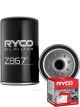 Ryco Oil Filter Heavy Duty Spin-On Z867 + Service Stickers