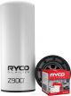 Ryco Oil Filter Heavy Duty Spin-On Z900 + Service Stickers