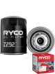 Ryco Oil Filter Heavy Duty Spin-On Hydraulic Z292 + Service Stickers