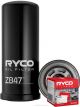 Ryco Oil Filter Heavy Duty Spin-On Hydraulic Z847 + Service Stickers