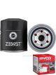 Ryco Syntec Oil Filter Z334ST + Service Stickers