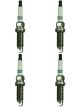 4 x Denso HP Iridium Twin Tip TT Spark Plugs IXEH20ETT