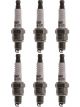 6 x Denso Nickel Spark Plugs U16FSR-UB