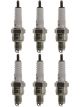 6 x Denso Nickel Spark Plugs U20FSR-U