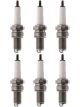 6 x Denso Nickel Spark Plugs X24ES-U