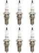 6 x Denso Nickel Spark Plugs X27ETR