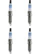 4 x Bosch Double Platinum Spark Plugs ZR5TPP330