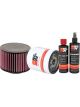 K&N 4WD Filter Service + Recharger Kit
